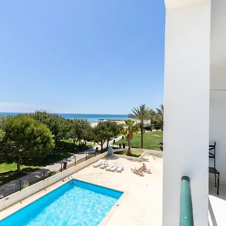 Superb Front Pool&sea View Carteia Flat Apartmán Quarteira