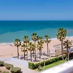 Superb Front Pool&sea View Carteia Flat *