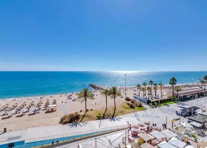 Superb Front Pool&sea View Carteia Flat *
