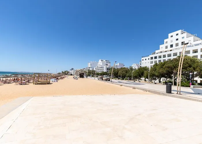 Superb Front Pool&sea View Carteia Flat * Quarteira