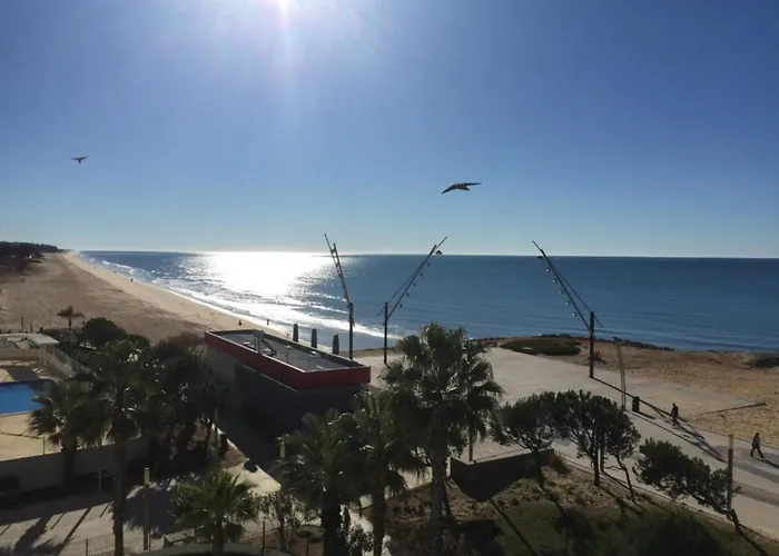 Superb Front Pool&sea View Carteia Flat Appartement Quarteira